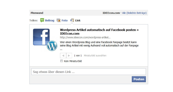 Facebook Like Thumbnail