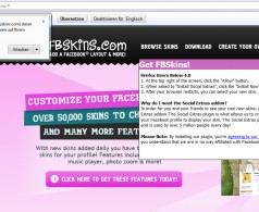 Facebook Profil Pink machen und wieder löschen